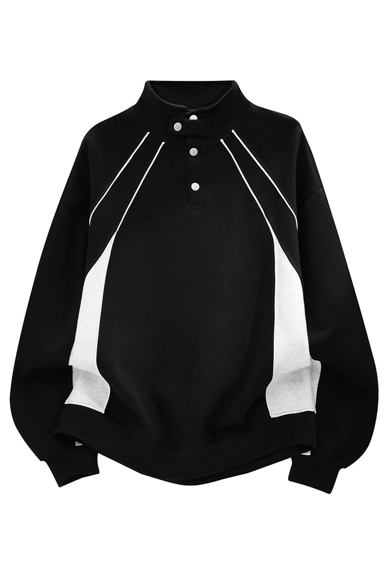 重磅boxy短款全棉430克直播品质套头外套男RH5346-P55，女装短外套，星座610B-1