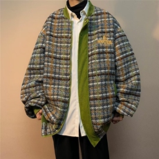 男秋季2023新款长袖刺绣双层毛呢夹克外套W9205P65，男装夹克，星座1116-2