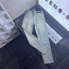 1506-1/KK521/P50个性字母牛仔裤嘻哈ins潮高街潮流痞帅长裤男，男装牛仔裤，星座1506-1
