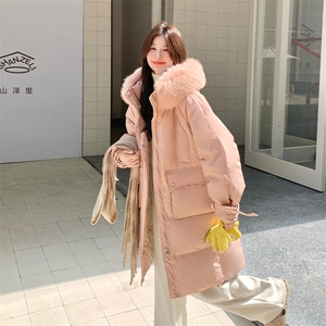 新款已出货 韩版粉色羽绒服90白鸭绒2C123-Z1006-P255-K380图片