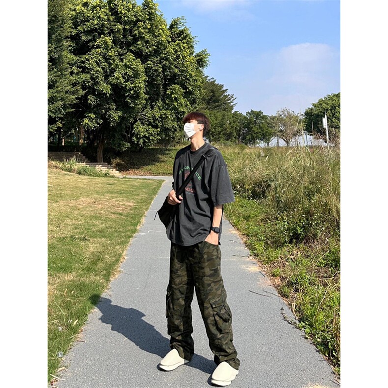 春秋新款潮流美式设计感休闲长袖T恤男款大码潮牌百搭上衣KF33,男装T恤,星座1116A（原606A-3）