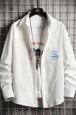 长袖衬衫男士大码宽松衬衣男寸衫网格CS15274-P38，男装衬衫，电商A040A