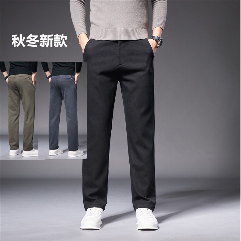 休闲裤男士修身直筒运动裤子2025秋冬新款百搭商务长裤男主推外贸，女装休闲裤，星座224-1