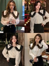 娃娃领百搭上衣，其它，欧妮卡蒂蔓