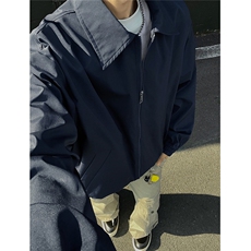 黑墙春装美式飞行服夹克短款外套男装春季拉链衫上衣S379特58，男装夹克，电商A233-1
