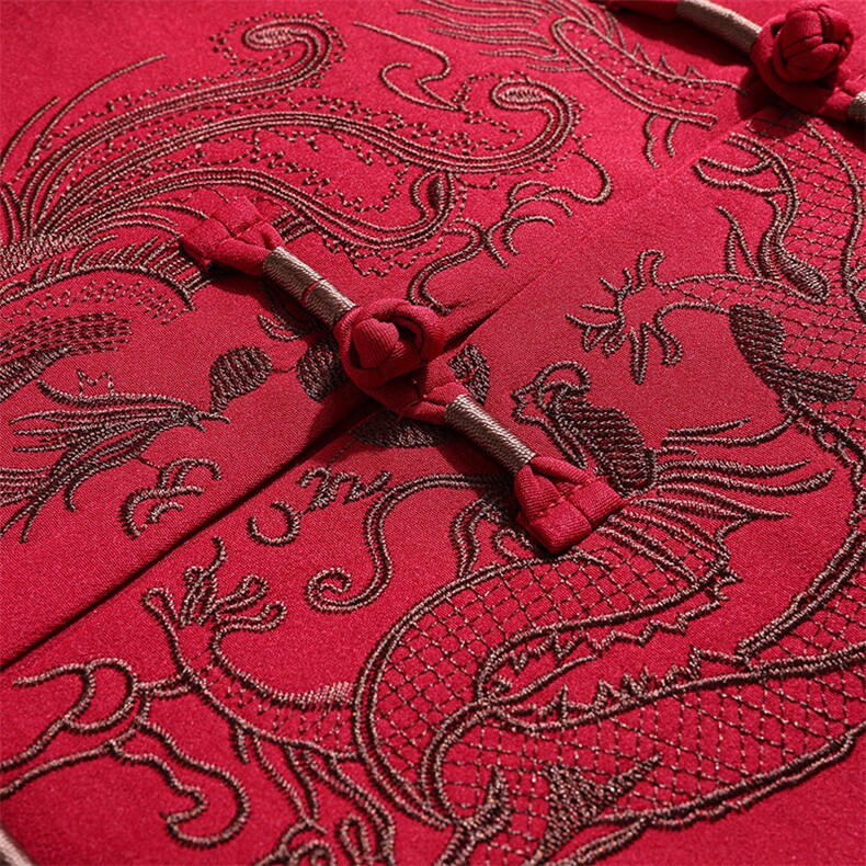 2023秋冬风男装龙凤呈祥刺绣唐装汉服外套夹克BD918-P105,男装夹克,星座1105-3