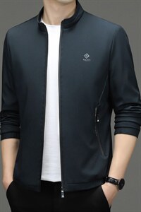BHC2217钱塘2020-2秋季休闲简约薄款连帽中年男士夹克外套P62图片