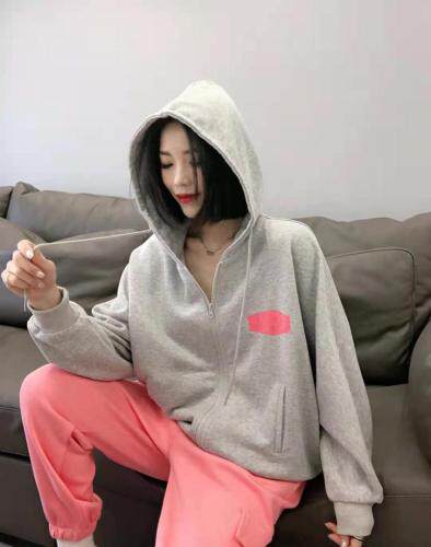 拉链卫衣外套，女装卫衣/绒衫，添衣