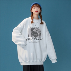 2023春装新款美式hiphop连帽卫衣高街潮流宽松卫衣W157P30控48，男装卫衣，A247A