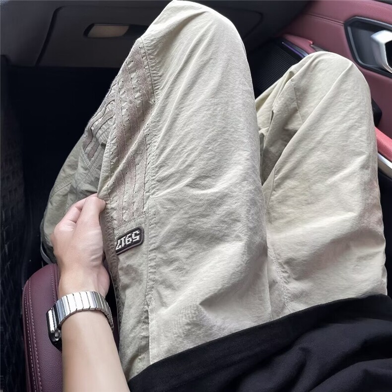 2024年夏季新款休闲裤男侧边冲孔K2857P35，男装休闲裤，星座1116-2