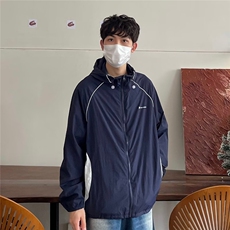 夏季户外登山UPF50+防水防晒衣男宽松轻薄情侣百搭工装外套女潮，男装防晒衣，星座1210-1