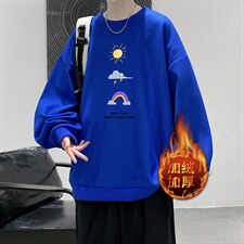克莱因蓝加绒款