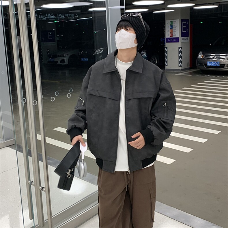 特P90 无差价新款百搭春秋时尚简约夹克外套-HJ5709 港风图片