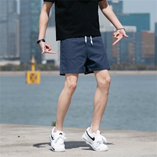 主推不断货短裤男青年大码纯色休闲纯棉三分裤沙滩裤DK8888-P22，男装牛仔裤，星座310B-3