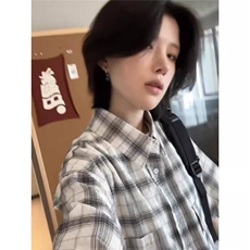 复古衬衫男夏装港风小众设计感趣味新款男装上衣外穿318P30，男装衬衫，电商D256-2(原A064-2)