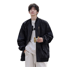 G0123-P72秋季新款日系cityboy满天星立领宽松夹克，男装夹克，星座109