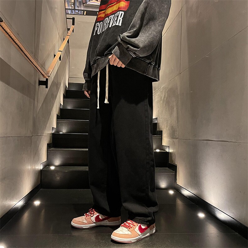 2023港风水洗做旧男士牛仔裤男抖音品质XZ914-6-G63-P35,男装牛仔裤,星座914-6