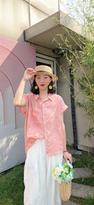 纯苎连衣裙小衫裤子裙子衬衣 时尚风 风淑女风休闲风,女装连衣裙,川哲