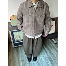 短款棉服男女秋冬季新款保暖棉衣美式小香风夹克外套口袋JM77，男装夹克，星座1116A（原606A-3）