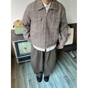 短款棉服男女秋冬季新款保暖棉衣美式小香风夹克外套口袋 JM77图片