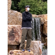 B221美式ins街头hiphop宽松休闲多口袋工装裤子LK23120-P65控88，男装休闲裤，电商B221