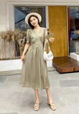 夏天连衣裙子22810#,女装连衣裙,艾美多姿