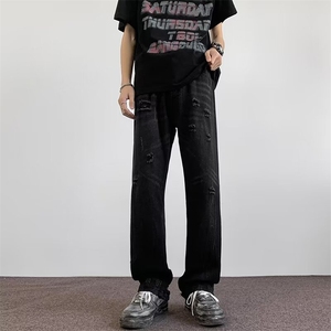 2024美式牛仔裤男款春季长裤潮N6151P43