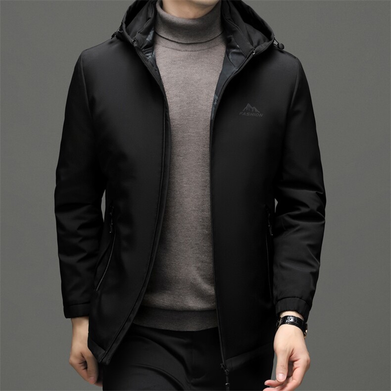 冬季商务休闲羽绒服男装中年可脱帽上衣男厚款外套YYYR8859-P225,男装羽绒服,星座1105-3