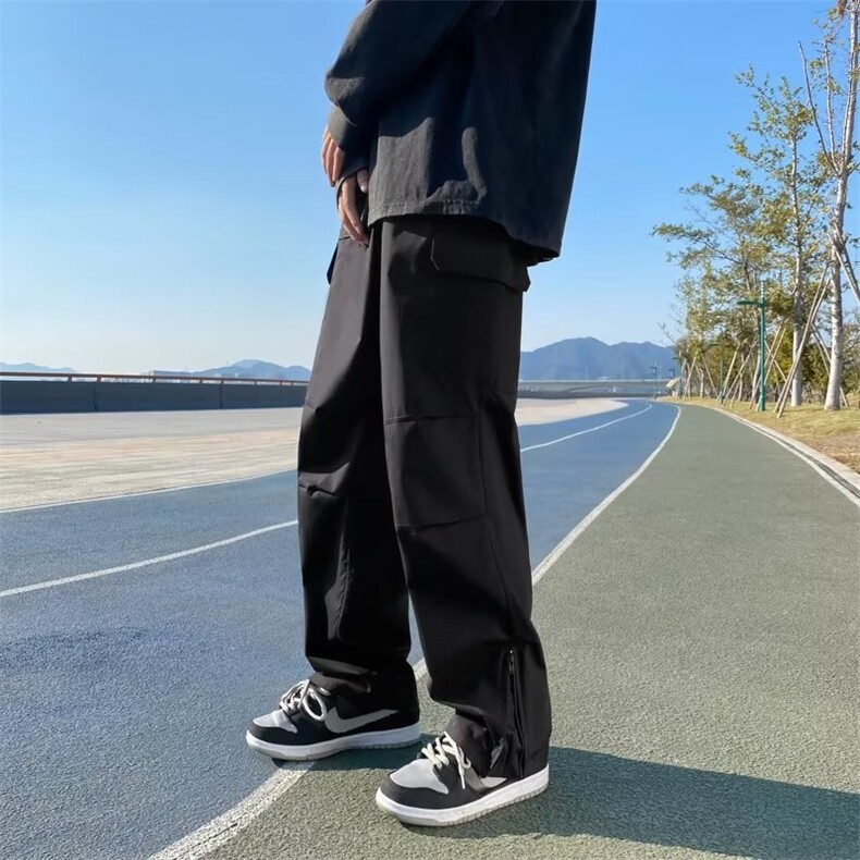 男秋季新款港风大口袋休闲裤E50P40,男装休闲裤,星座1116-2