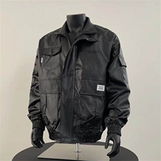 【有货】Y1017LL-特P85cleanfit美式皮衣外套男高级感机车服夹克，男装夹克，星座1007（原301D）