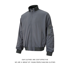 飞行夹克外套男款春秋美式廓形短款工装立领棒球服JK7110-P63，男装夹克，星座308B-2