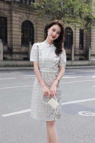 【现货】改良旗袍连衣裙m~3xl,女装汉服/婚纱/旗袍/礼服,主莱依