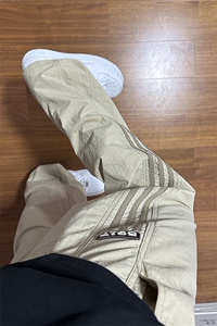 大量现货 户外登山休闲裤夏季薄款侧边条纹设计感长裤DY5032-P55图片