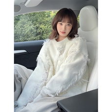 宽松慵懒显休闲款毛衣高街时潮百搭复古情侣毛衣HY675TP55，男装针织衫/毛衣，电商A102B