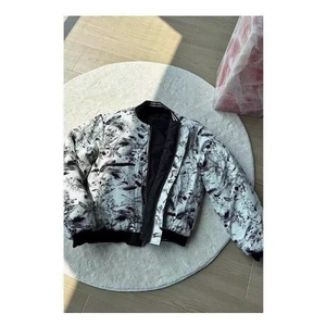 1506/QS60240/P94褶皱肌理双面穿棒球服图片