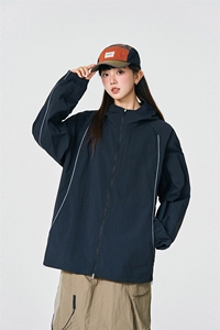 UPF50+有报告 凉感轻薄透气宽松大码潮流防晒服 DQC657-P48图片