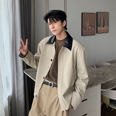 现货JY167-P70美式痞帅cleanfit巴恩风工装短款棒球服网图，男装夹克，星座1501-3