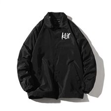 709-JK52-P652021春秋款港风白底休闲运动教练服学生百搭夹克外套，男装夹克，星座709