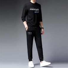 CA9827钱塘2020-2春秋季新款帅气时尚休闲中青年男士套装P160，男装休闲套装，钱塘207-2