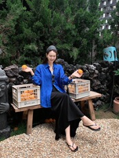 2025宽松休闲衬衣防晒衣同款棉麻材质，女装衬衫，织己羊绒