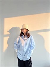 【现货】大口袋衬衫，女装衬衫，云尚灰姑娘