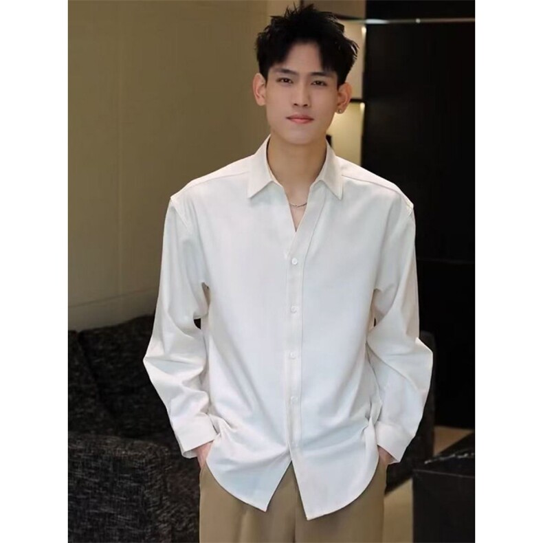 B216CS365P55网络春款长袖男衬衫宽松版型网图慎用，男装衬衫，电商B216（原B302）