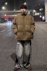 外景冬季加厚面包服男潮ins韩版宽松保暖棉衣立领外套MF9369/P90，男装棉衣，电商B316