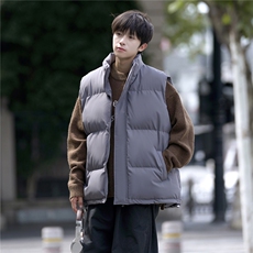 冬季叠穿无袖棉马甲男保暖加厚棉服坎肩外套MJ618特P38现货不议价，男装背心/马甲，星座610B-1
