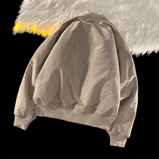 2024新款冬季美式飞行员加棉棒球服外套男A436-965-P100控价138，男装夹克，电商A436