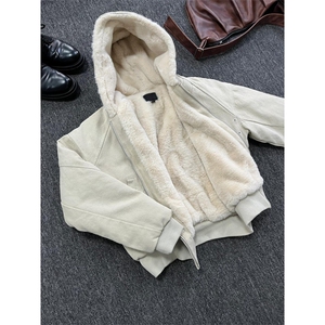 【有货】JRT149CC-特P125 座山雕夹克外套男加绒加厚连帽棉衣图片