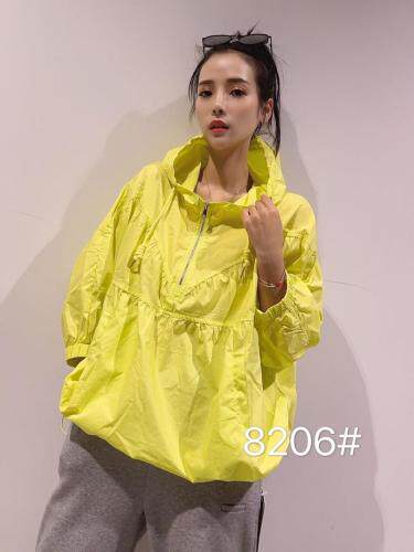 夏季新款彩色七分袖防晒服，女装，柏旺阁