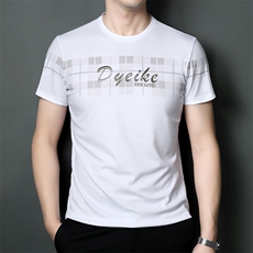SQY9819男式2023年夏季新款T恤男短袖商务时尚休闲体恤男装P55，男装T恤，电商B360