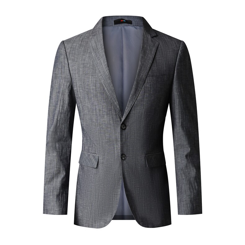 YL111男士2023年春季新款长袖修身免烫潮流西服小西装便服外P168,男装西服,电商B360