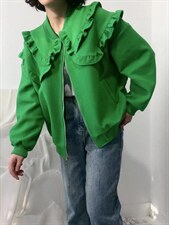 木耳边外套，其它，一颗柠檬